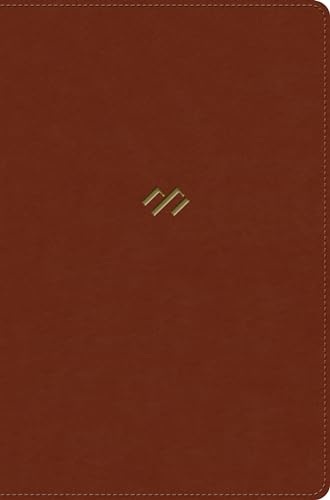 NBLA Biblia temática de estudio, café símil piel