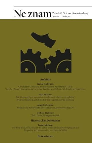 NeZnam - Zeitschrift für Anarchismusforschung: Nummer 13