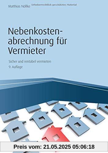 Nebenkostenabrechnung für Vermieter (Haufe Fachbuch)