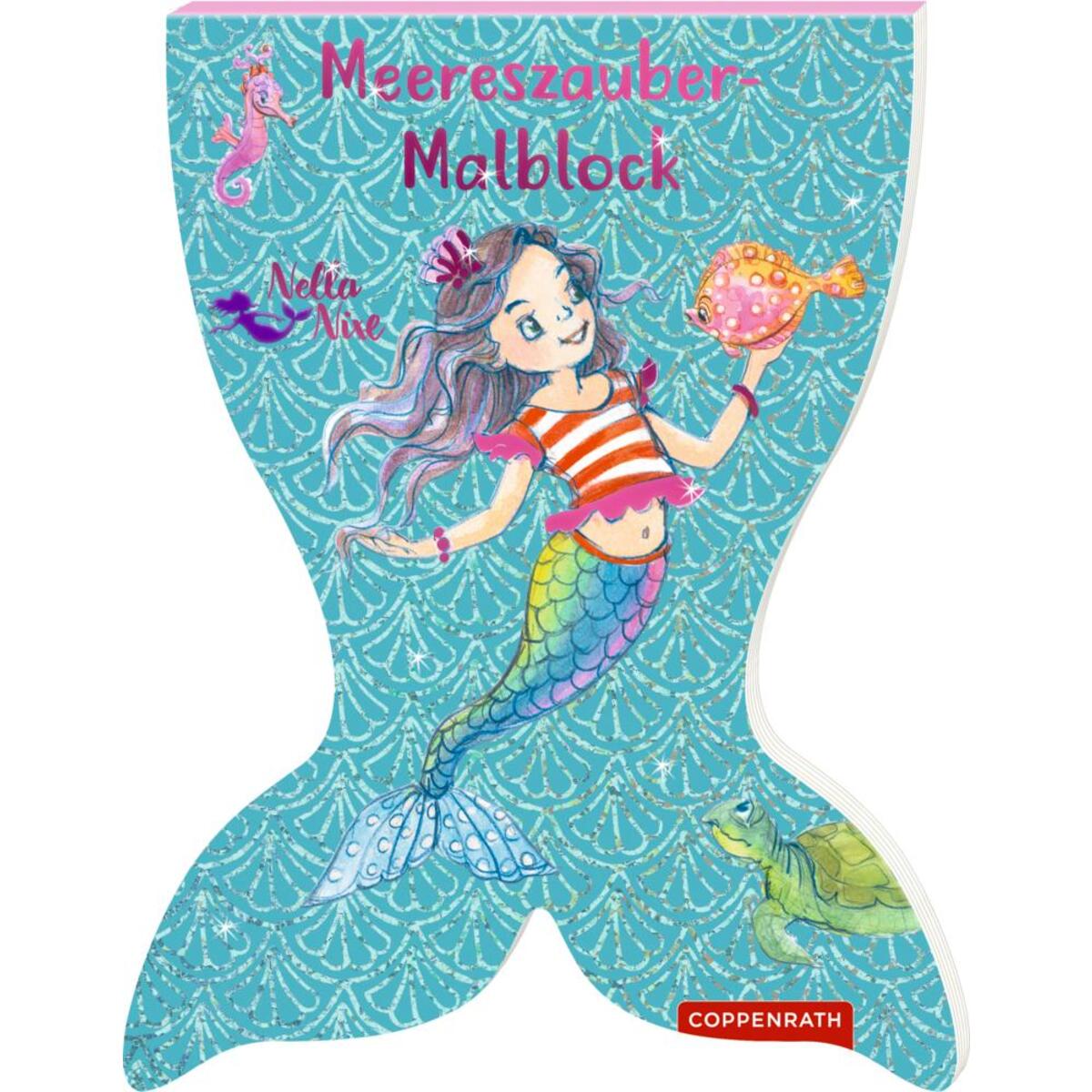 Nella Nixe: Meereszauber-Malblock von Coppenrath