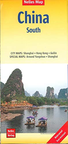 Nelles Map Landkarte China: South: 1:1.750.000 | reiß- und wasserfest; waterproof and tear-resistant; indéchirable et imperméable; irrompible & impermeable (Nelles Map: Strassenkarte)
