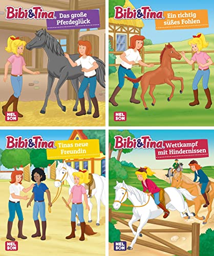 Nelson Mini-Bücher: 4er Bibi & Tina 33-36 von Nelson