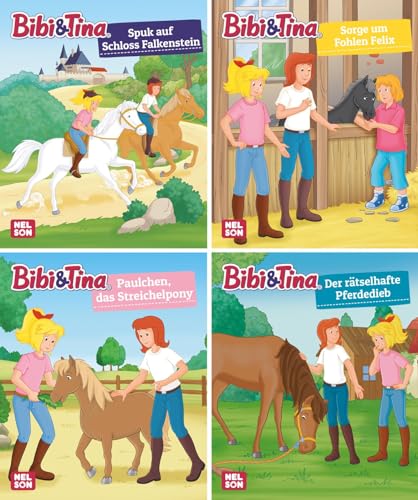 Nelson Mini-Bücher: 4er Bibi & Tina 37-40: Ein großer Spaß im kleinen Format (Nelson Mini-Bücher: Ein großer Spaß im kleinen Format) von Nelson