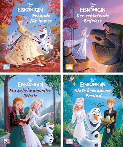 Nelson Mini-Bücher: 4er Disney Die Eiskönigin 17-20: 4 Bücher im Set