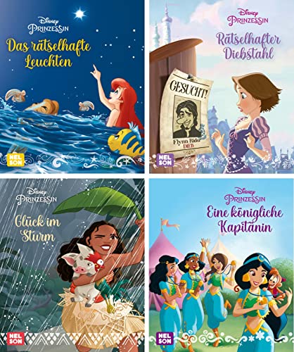 Nelson Mini-Bücher: 4er Disney Prinzessin 17-20: Neue Geschichten im Mitnahmeformat (ab 3 Jahren) von Nelson