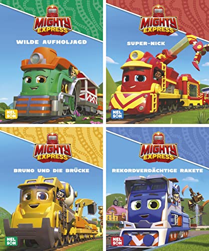 Nelson Mini-Bücher: 4er Mighty Express: 1-4: Ein großer Spaß im kleinen Format (Nelson Mini-Bücher: Ein großer Spaß im kleinen Format) Nelson Mini-Bücher: 4er Mighty Express: 1-4: Ein großer Spaß im kleinen Format (Nelson Mini-Bücher: Ein großer Spaß im kleinen Format)