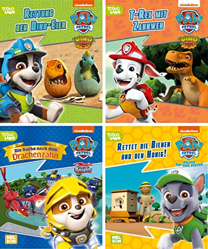 Nelson Mini-Bücher: 4er PAW Patrol 21-24: PAWtastische neue Einsätze im Mitnahmeformat (ab 3 Jahren) | (ab 3 Jahren)