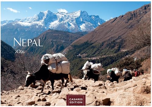 Nepal 2026 S 24x35cm von CASARES EDITION