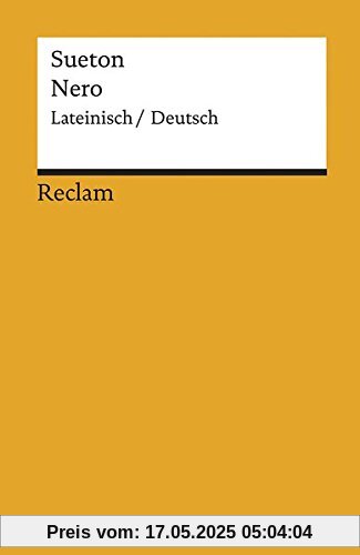 Nero: Lateinisch/Deutsch (Reclams Universal-Bibliothek)
