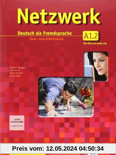 Netzwerk / Kurs- und Arbeitsbuch A1, Teilband 2 mit 2 Audio-CDs und DVD: Deutsch als Fremdsprache