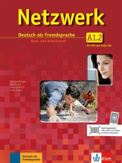Netzwerk A1 in Teilbänden - Kurs- und Arbeitsbuch, Teil 2 mit 2 Audio-CDs und DVD von Klett Sprachen / Klett Sprachen GmbH