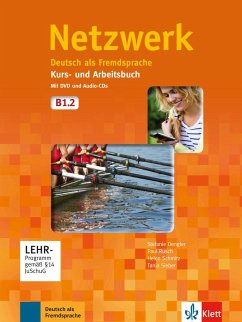 Netzwerk B1. Kurs- und Arbeitsbuch mit DVD und 2 Audio-CDs, Teil 2 von Klett Sprachen / Klett Sprachen GmbH