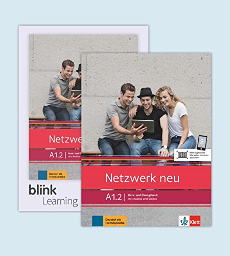 Netzwerk neu A1.2 - Media Bundle BlinkLearning: Deutsch als Fremdsprache. Kurs- und Übungsbuch mit Audios/Videos inklusive Lizenzcode BlinkLearning (14 Monate) (Netzwerk neu: Deutsch als Fremdsprache)