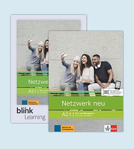 Netzwerk neu A2.1 - Media Bundle BlinkLearning: Deutsch als Fremdsprache. Kurs- und Übungsbuch mit Audios/Videos inklusive Lizenzcode BlinkLearning (14 Monate) (Netzwerk neu: Deutsch als Fremdsprache)