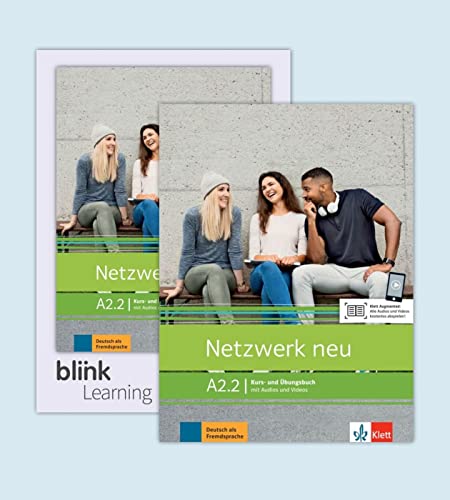 Netzwerk neu A2.2 - Media Bundle BlinkLearning: Deutsch als Fremdsprache. Kurs- und Übungsbuch mit Audios/Videos inklusive Lizenzcode BlinkLearning (14 Monate) (Netzwerk neu: Deutsch als Fremdsprache)