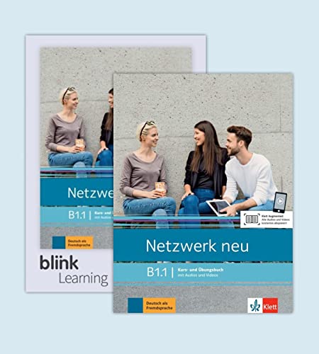 Netzwerk neu B1.1 - Media Bundle BlinkLearning: Deutsch als Fremdsprache. Kurs- und Übungsbuch mit Audios und Videos inklusive Lizenzcode ... (Netzwerk neu: Deutsch als Fremdsprache)