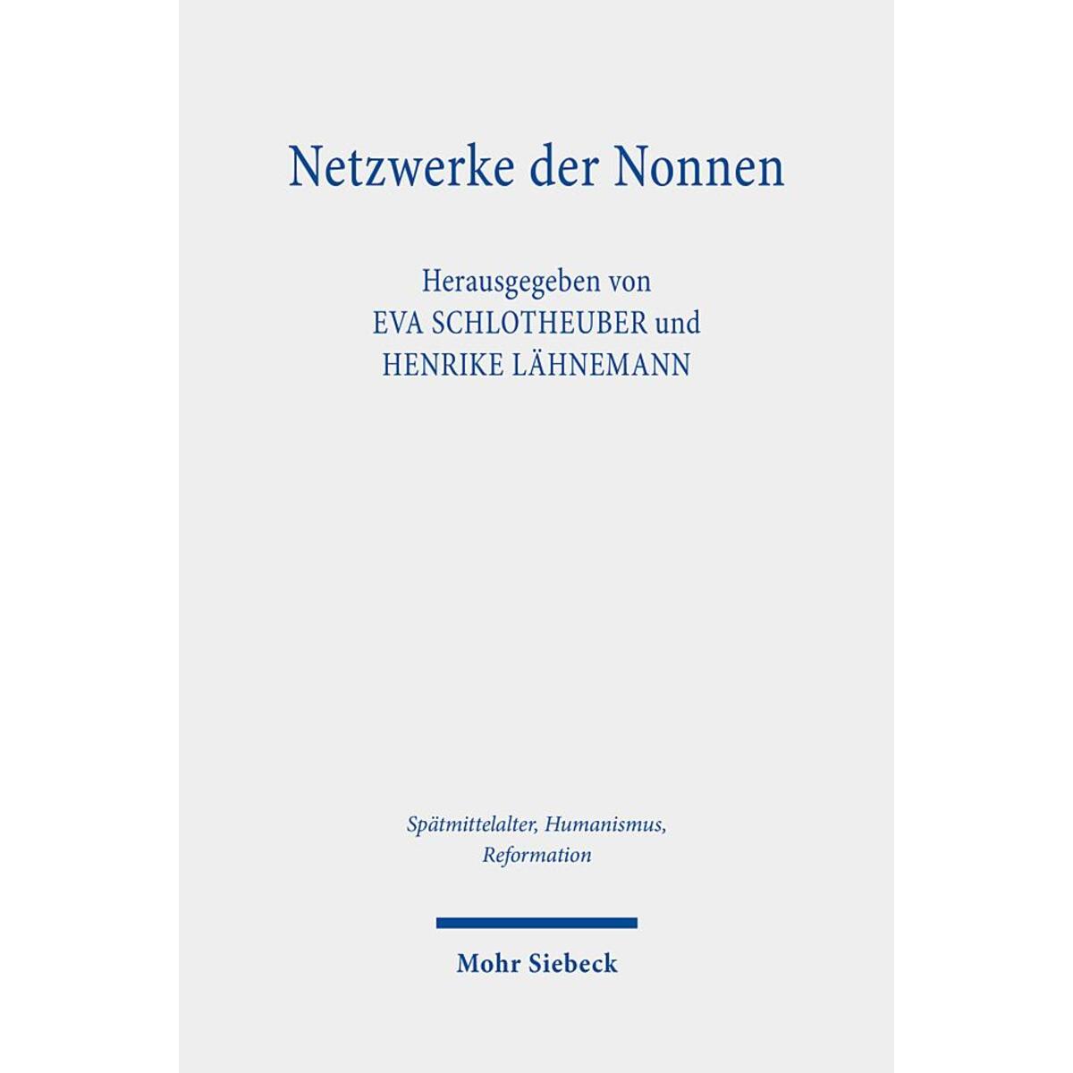 Netzwerke der Nonnen von Mohr Siebeck GmbH & Co. K