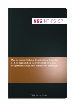 Neue Genfer Übersetzung (NGÜ) - Neues Testament mit Psalmen und Sprüchen von Brunnen / Deutsche Bibelgesellschaft / Genfer Bibelgesellschaft