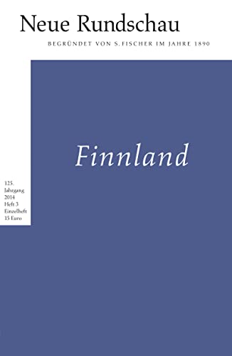 Neue Rundschau 2014/3: Finnland von S. FISCHER