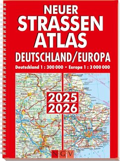 Neuer Straßenatlas Deutschland/Europa 2025/2026 von Naumann & Göbel