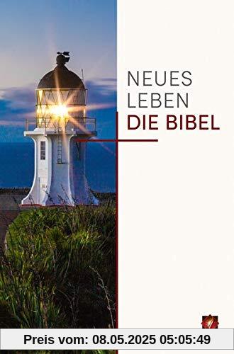 Neues Leben. Die Bibel, Taschenausgabe, Motiv Leuchtturm