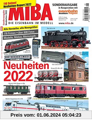Neuheiten-Report 2022: Miba Sonderheft