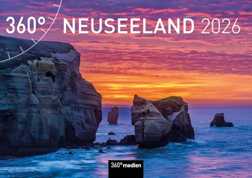 Neuseeland Broschürenkalender 2026 von 360° medien
