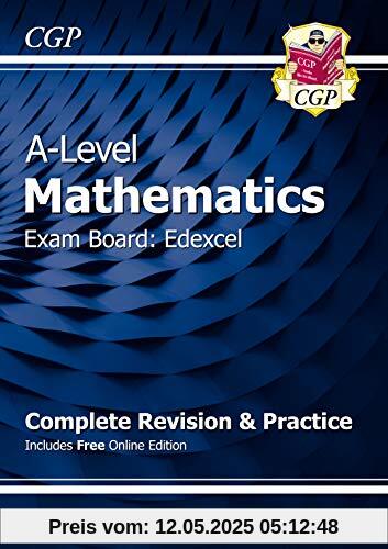 New A-Level Maths for Edexcel: Year 1 & 2 Complete Revision & Practice with Online Edition