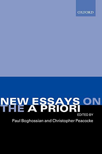 New Essays On The A Priori von Oxford University Press