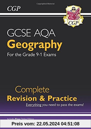 New Grade 9-1 GCSE Geography AQA Complete Revision & Practice (with Online Edition)