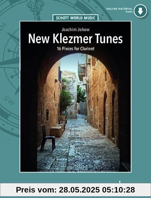 New Klezmer Tunes: 16 Pieces for Clarinet. Klarinette und Klavier (Gitarre, Akkordeon). (Schott World Music)