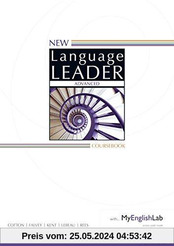 New Language Leader Advanced Coursebook with MyEnglishLab Pack