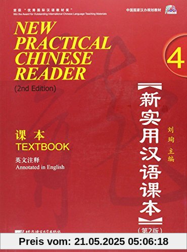 New Practical Chinese Reader [2. Edition] - Textbook 4 [+MP3-CD]