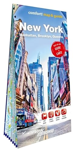 New York 1/70.000, 1/15.000 (map&guide XL / carte et guide XL, laminée - plan de ville) von EXPRESSMAP