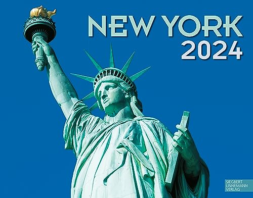 New York Kalender 2024 | Wandkalender New York/USA im Großformat (58 x 45,5 cm): Großformat-Kalender 58 x 45,5 cm von Linnemann, S