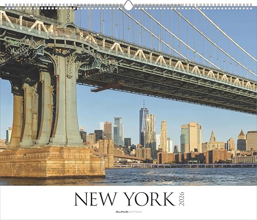 New York 2026 – Städte-Reise-Kalender – Querformat 60 x 50 cm – Spiralbindung New York 2026 – Städte-Reise-Kalender – Querformat 60 x 50 cm – Spiralbindung von DUMONT