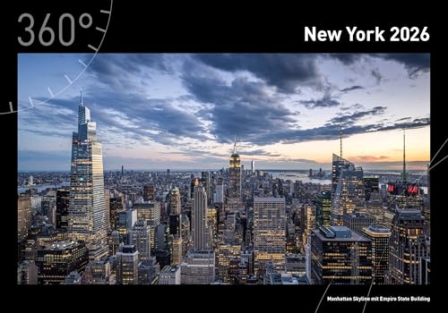 New York Premiumkalender 2026 (360° Premiumkalender 2026: Format 50 x 35 cm) von 360° medien