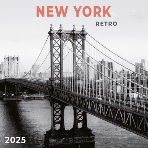 New York Retro 2025: Kalender 2025 (Artwork Edition) von Tushita PaperArt