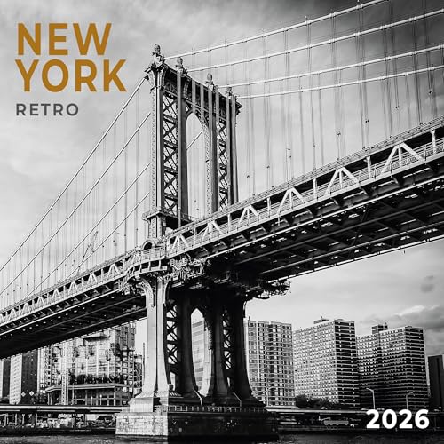 New York Retro 2026: Kalender 2026 (Artwork Edition) von Tushita PaperArt