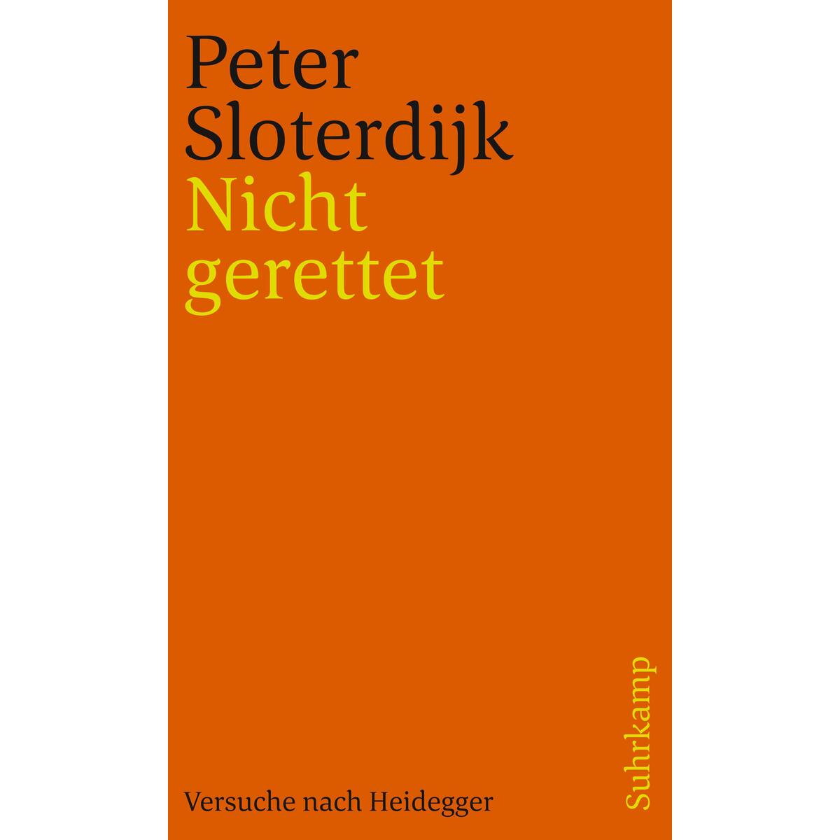 Nicht gerettet Nicht gerettet von Suhrkamp Verlag
