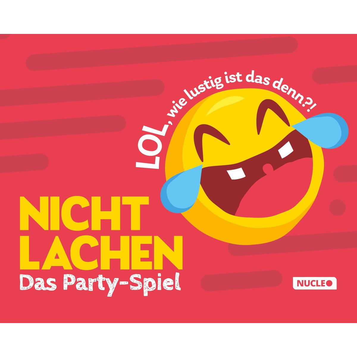 Nicht lachen - Das Party-Spiel: LOL, wie lustig ist das denn?! Nicht lachen - Das Party-Spiel: LOL, wie lustig ist das denn?! von Nucleo Verlag