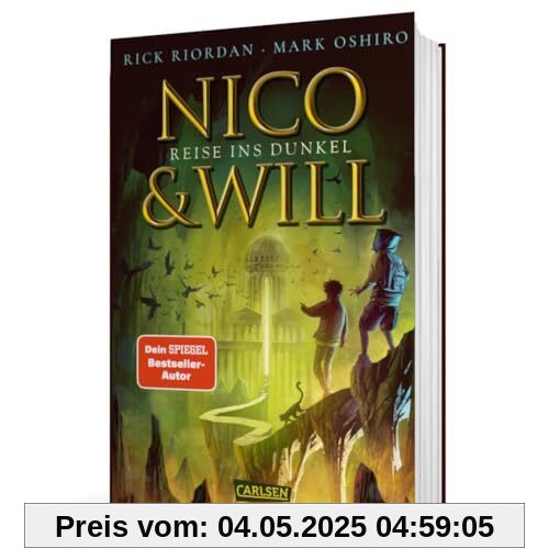 Nico und Will – Reise ins Dunkel: Fantasy-Abenteuer ab 12 Jahren über ein queeres Paar, griechische Mythen und eine unheilvolle Prophezeiung Nico und Will – Reise ins Dunkel: Fantasy-Abenteuer ab 12 Jahren über ein queeres Paar, griechische Mythen und eine unheilvolle Prophezeiung