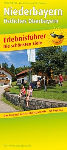 Niederbayern - Östliches Oberbayern: Erlebnisführer mit Informationen zu Freizeiteinrichtungen auf der Kartenrückseite, GPS-genau. 1:170000 (Erlebnisführer: EF)