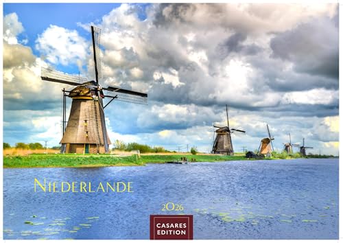 Niederlande 2026 L 35x50cm von CASARES EDITION