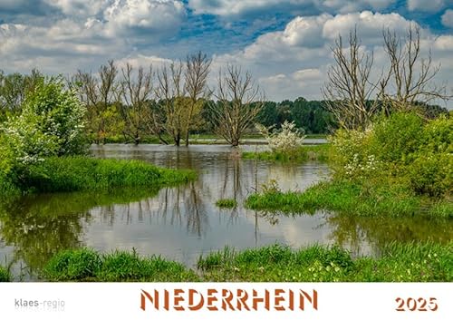 Niederrhein 2025 Bildkalender A4 Spiralbindung von klaes-regio Fotoverlag