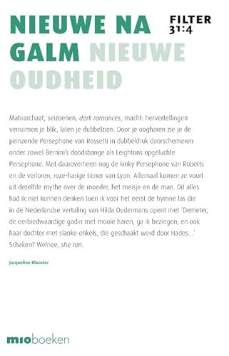 Nieuwe nagalm: Nieuwe oudheid (Filter – Tijdschrift over vertalen, 31:4) von M10Boeken