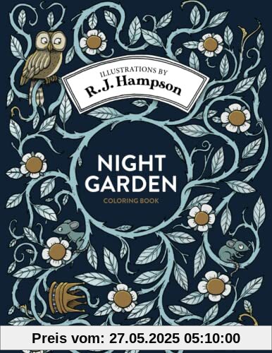 Night Garden Coloring Book (R.J. Hampson Coloring Books)