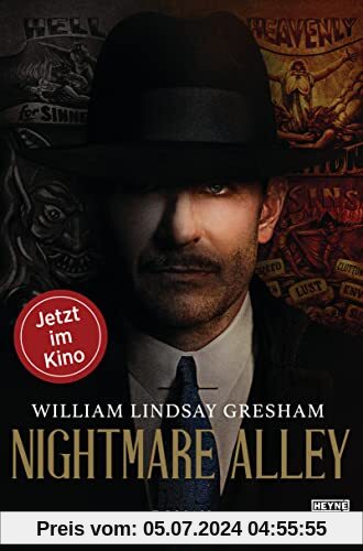 Nightmare Alley: Die Romanvorlage zum Kinofilm von Guillermo del Toro