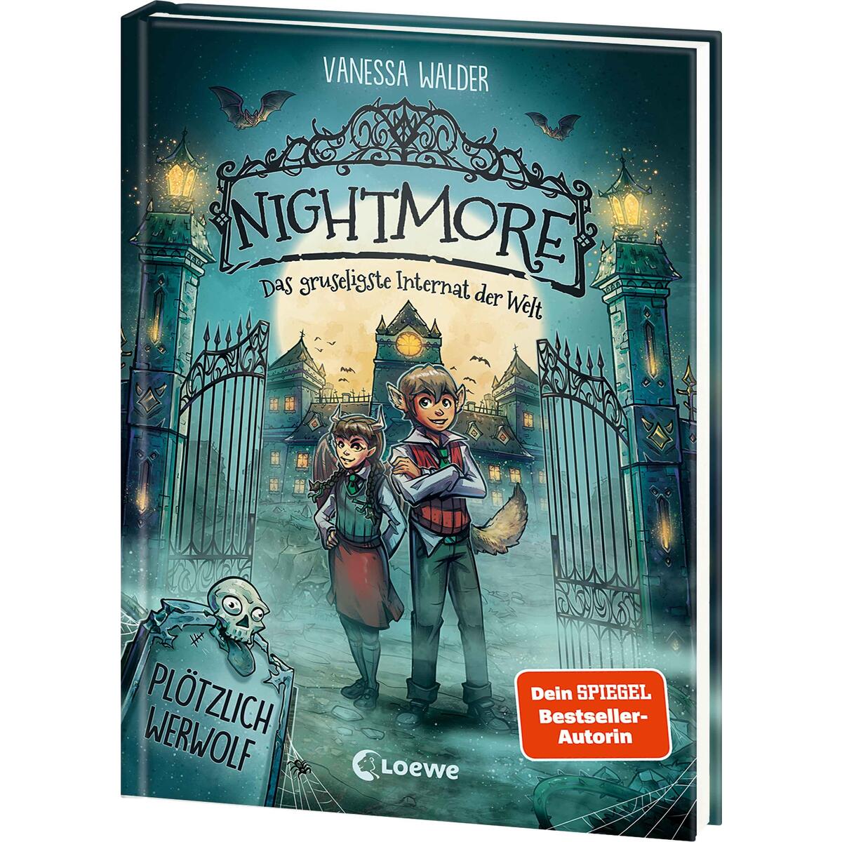 Nightmore - Das gruseligste Internat der Welt (Band 1) - Plötzlich Werwolf von Loewe Verlag GmbH