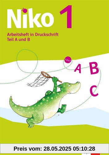 Niko / Arbeitshefte Druckschrift Teil A+B und Schreibtabelle 1. Schuljahr